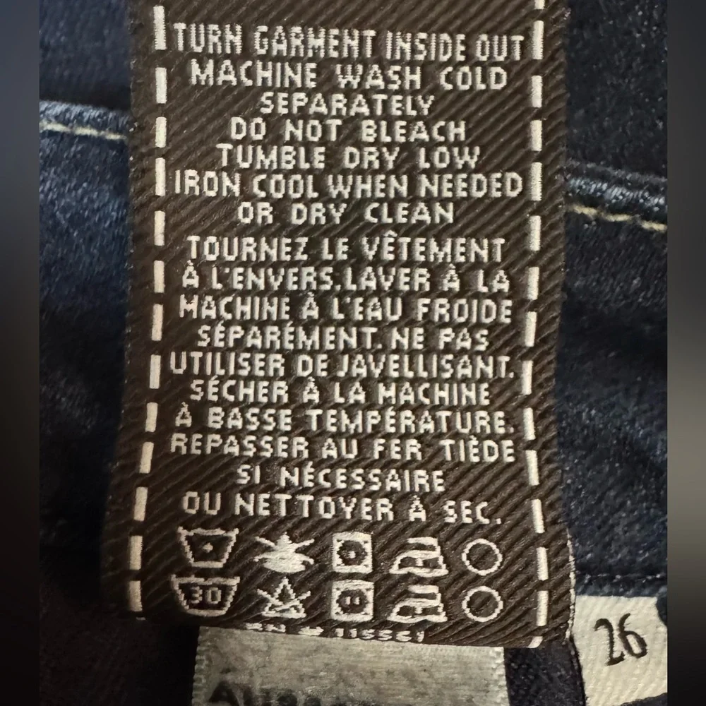 MADEWELL 7 KIMMIE CROP JEANS IN DARK RINSE INDIGO - Picture 11 of 12